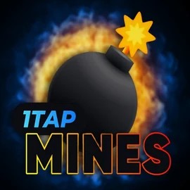 1Tap Mines slot icon by Turbo Games, available at R2pbet Casino