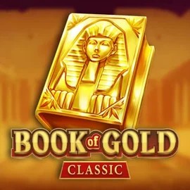 Book of Gold Classic slot logo by Playson at R2pbet CasinoBook of Gold Classic