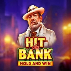 Hit The Bank Hold and Win logo by Playson at R2pbet Casino