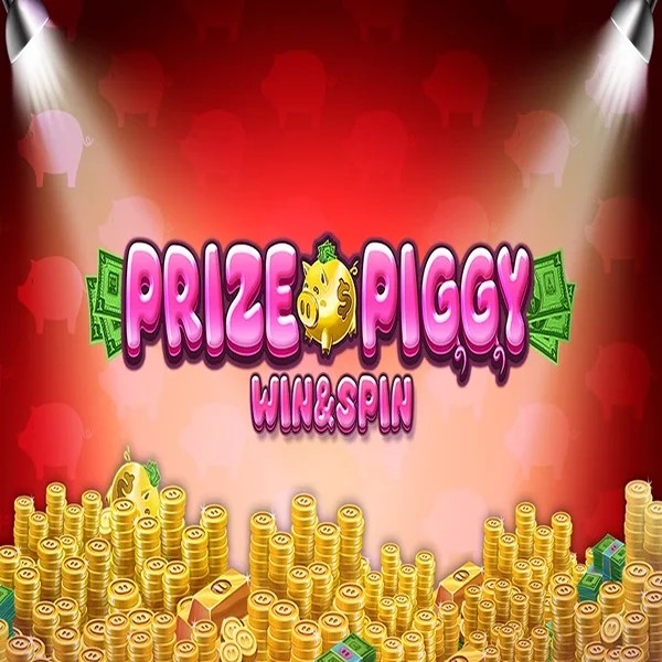 Prize Piggy Win &amp; Spin online game logo by Inspired Gaming on r2p-bets.co.uk