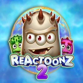 Slots logo of Reactoonz 2 from Play'n GO at R2pbet Casino