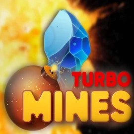 Turbo Mines logo by Turbo Games at R2pbet Casino